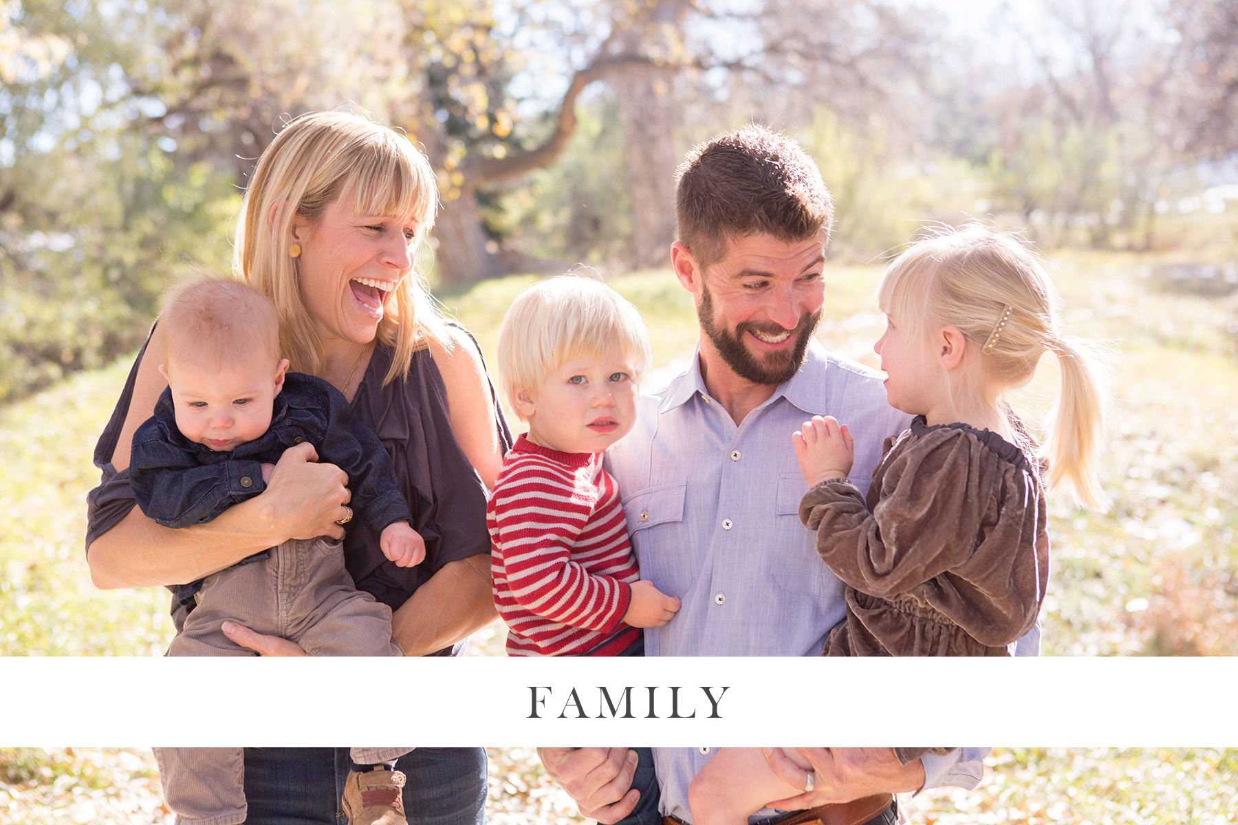 Boulder family photographer Jenni Maroney specializes in simple and natural family photography.