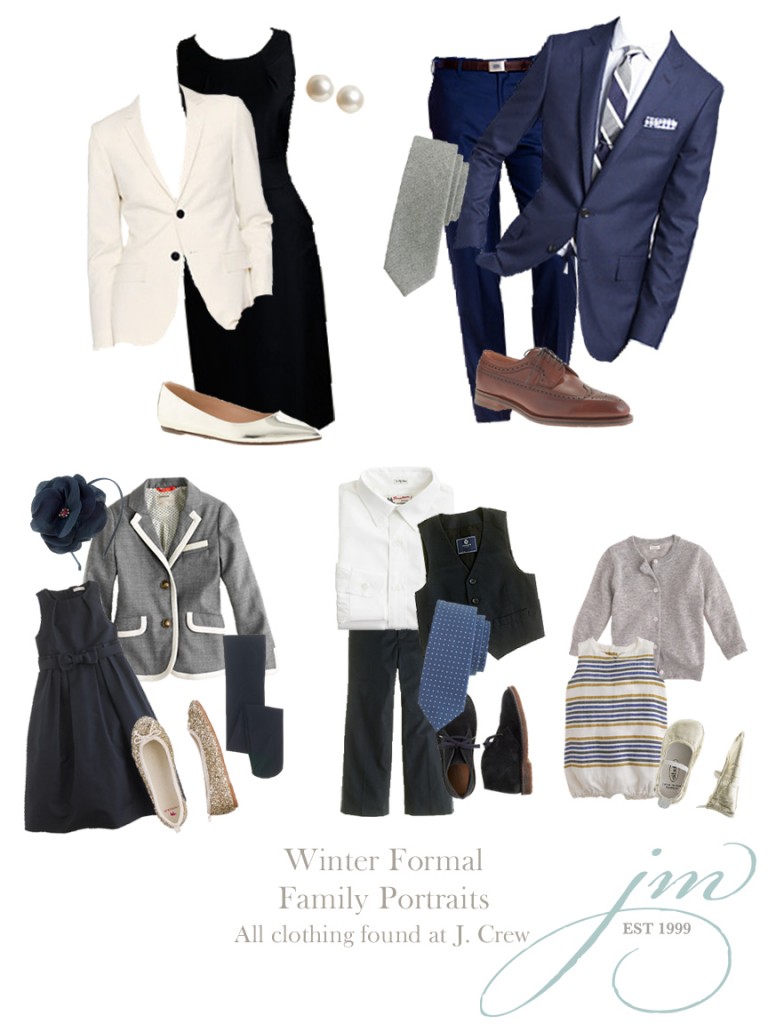 clothing suggestions for upcoming family photo session, Jenni Maroney Portrait Boutique