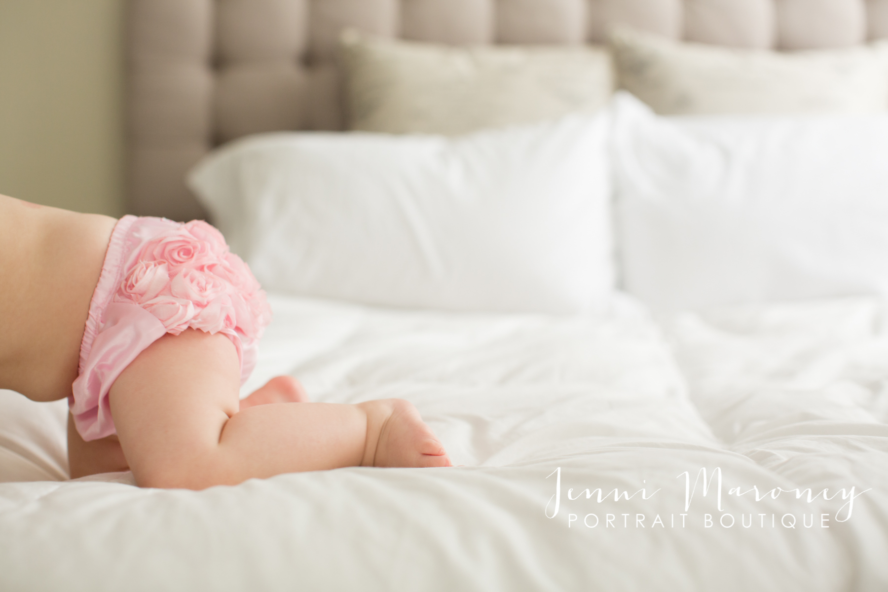 One year baby photography session