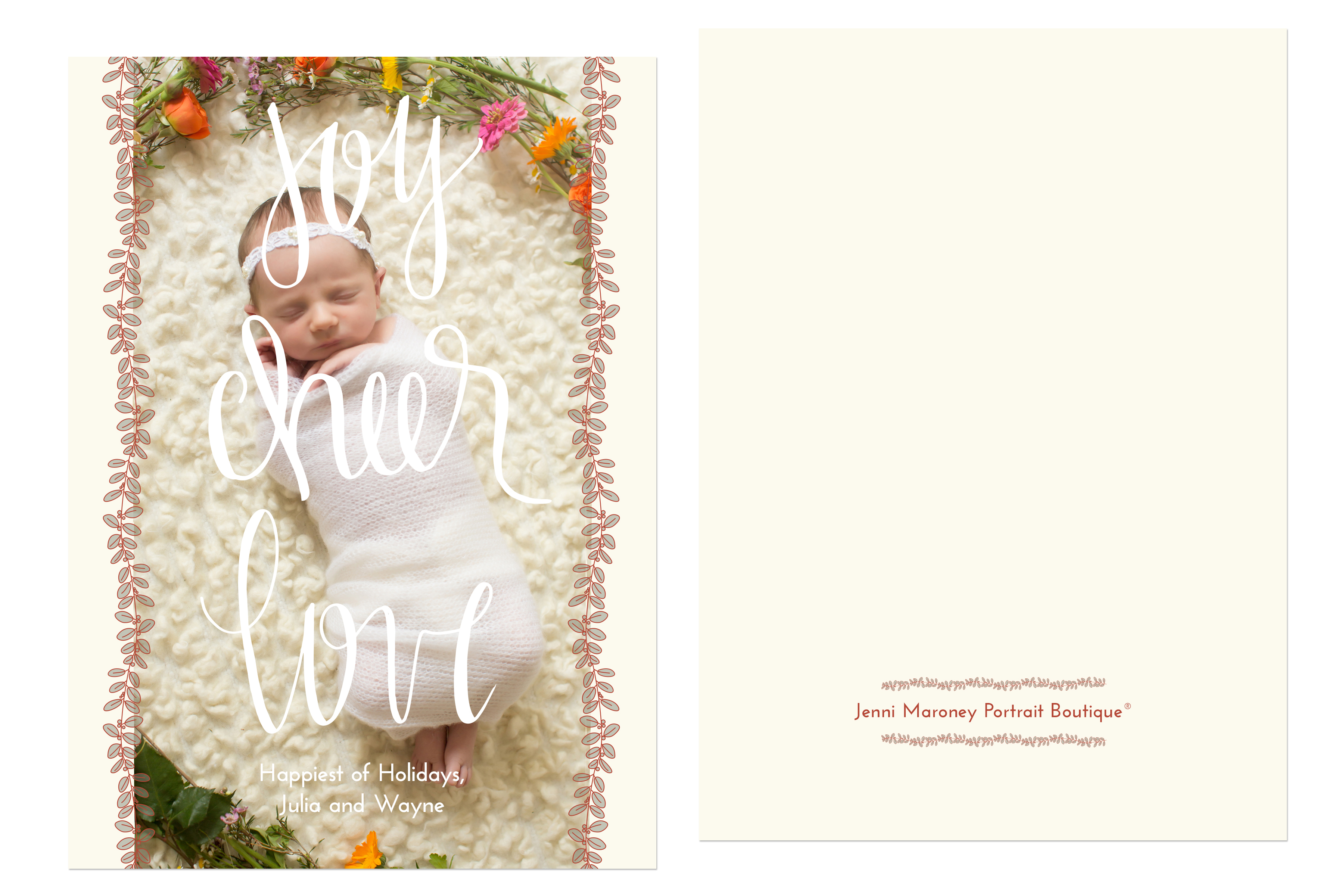 Boulder family photographer offers holiday cards and holiday photos. outside in Boulder.