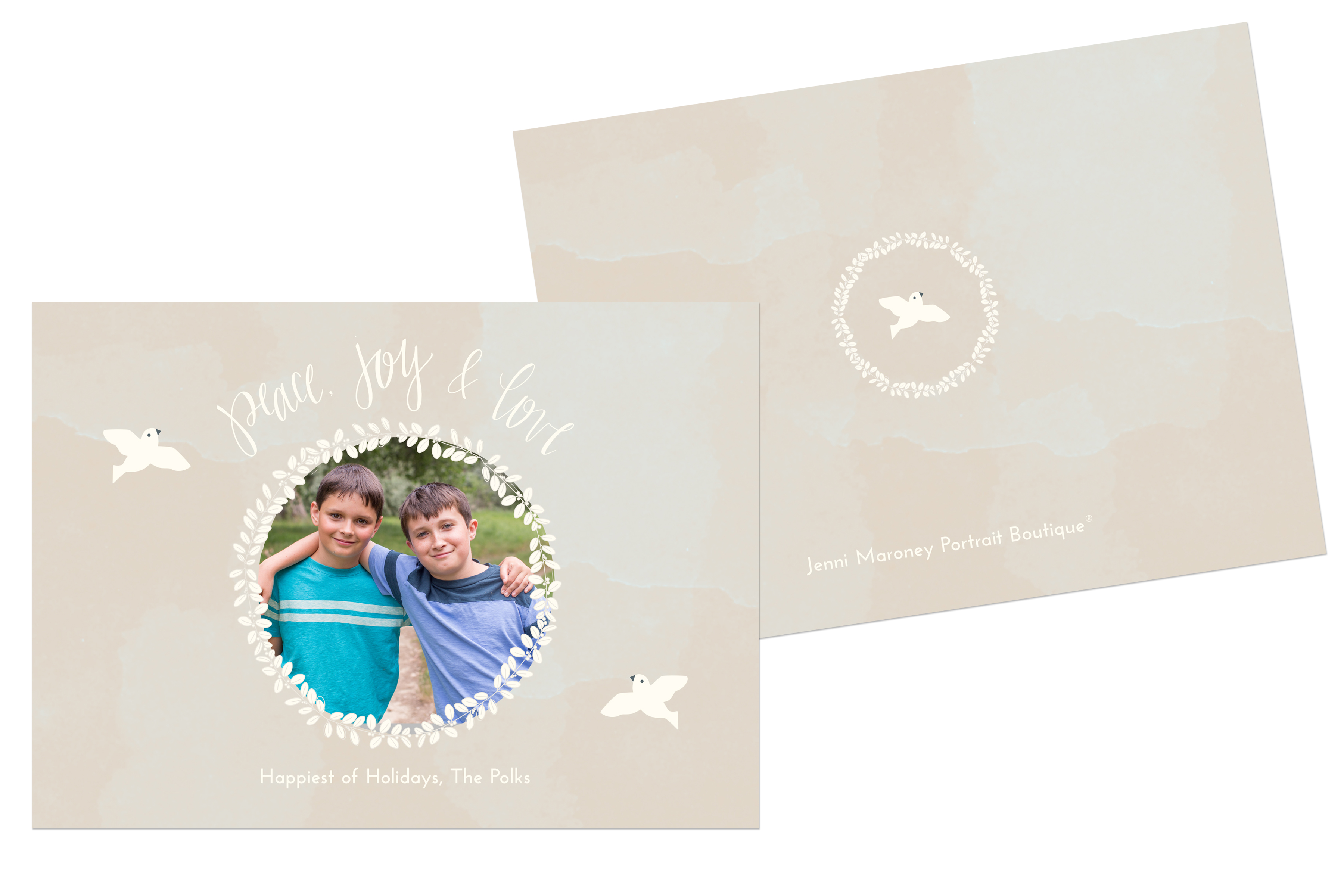 Boulder family photographer offers holiday cards and holiday photos. outside in Boulder.