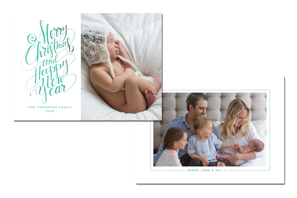 Holiday Cards from Boulder family photographer Jenni Maroney