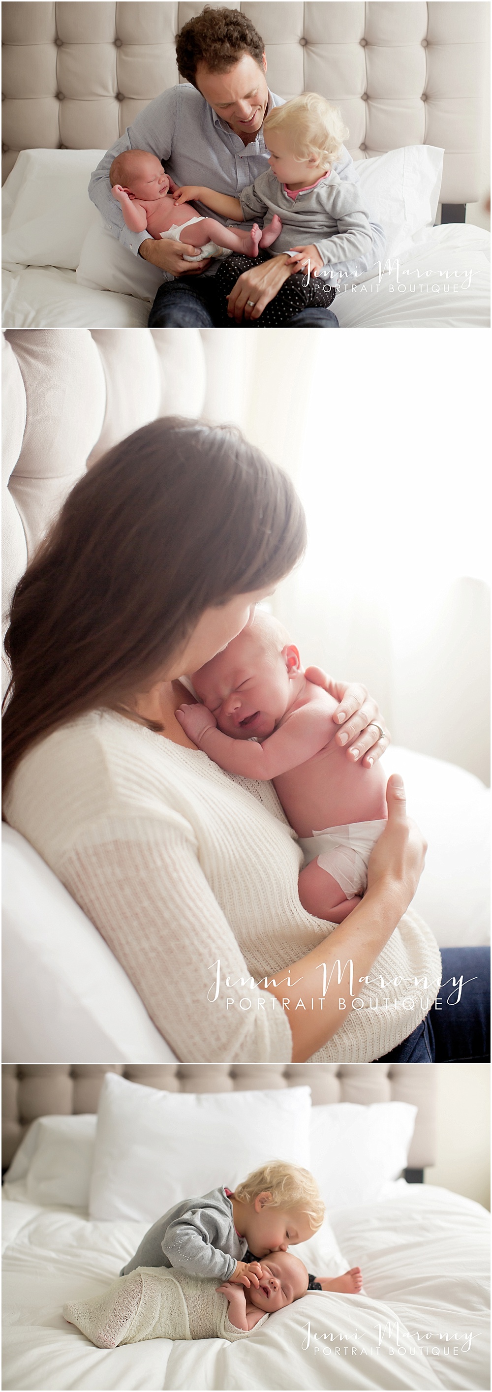 Denver newborn photographer and Boulder baby photographer, Jenni Maroney owns Jenni Maroney Portrait Boutique and specializes in simple and sweet newborn photography.