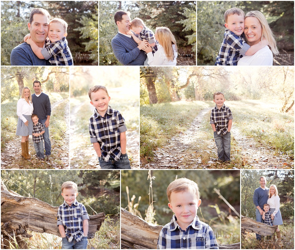 Boulder family photographer and Denver newborn photography and photography studio owner, Jenni Maroney shares an outdoor family photo session in Boulder.