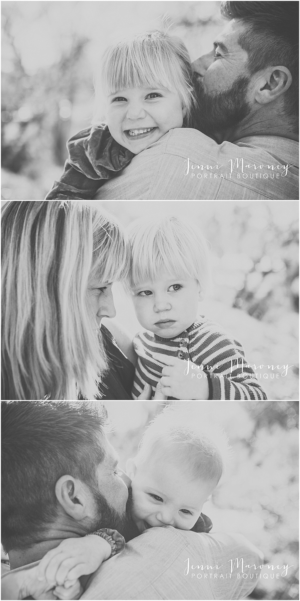Boulder family photographer, Jenni Maroney Portrait Boutique specializes in natural and simple family photos in Boulder.