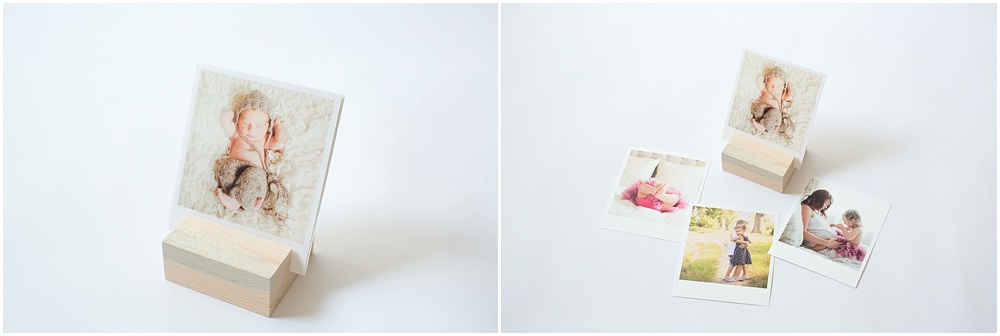 Denver newborn photographer, Jenni Maroney offers custom designed signature prints for her baby clients.