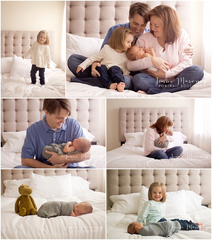 Denver newborn photographer and Boulder baby photographer shares a newborn baby photography session in her photography studio. 