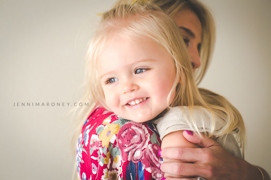 It's not just a photo, it's a feeling. Boulder photographer and Denver photographer, Jenni Maroney shares some gorgeous mommy and me photos from her recent Motherhood sessions at her Boulder photography studio.