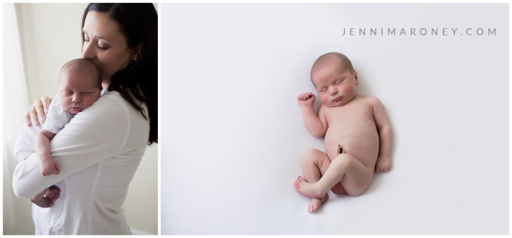 Unposed Boulder newborn photography session with Boulder newborn photographer, Jenni Maroney.