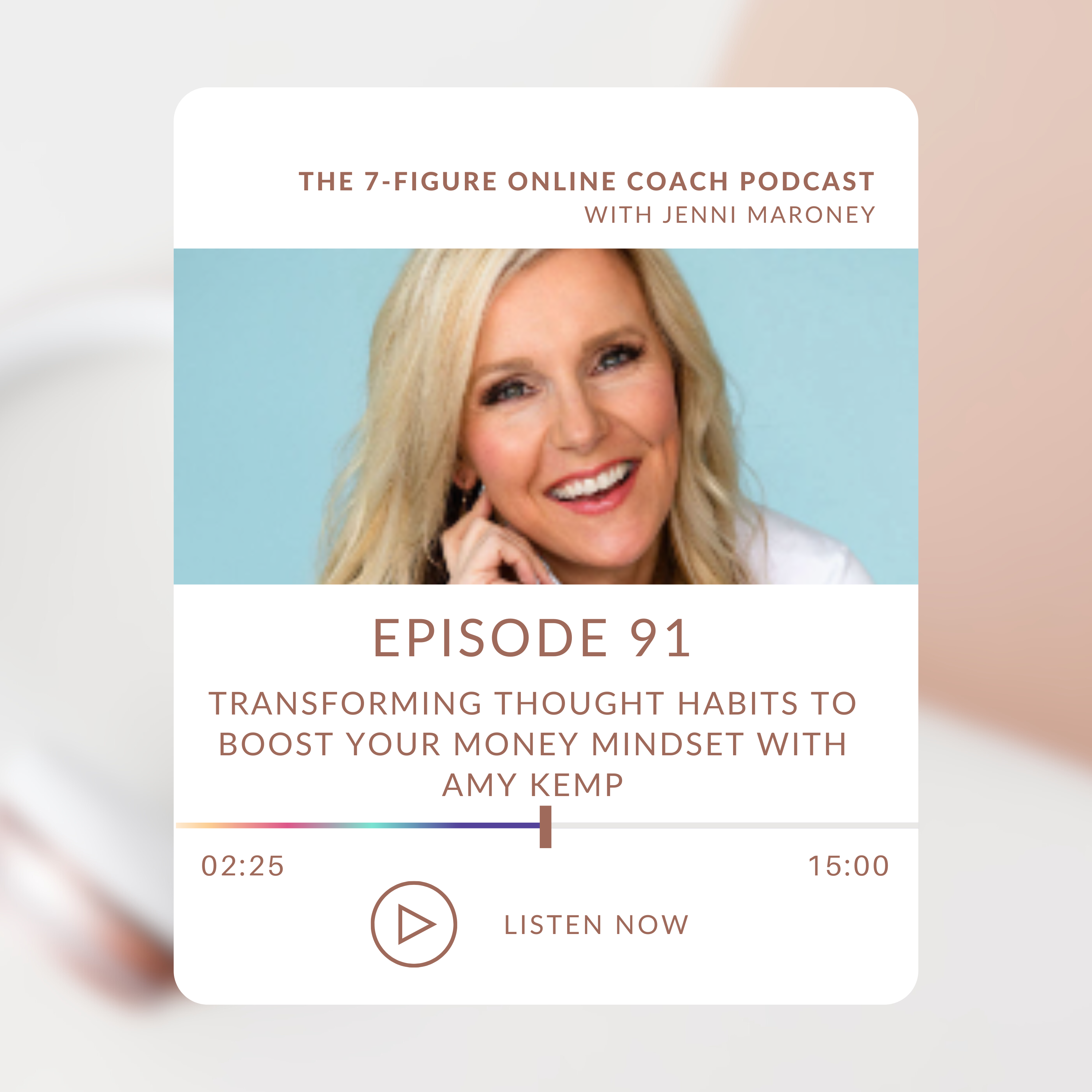 Transforming Thought Habits to Boost Your Money Mindset with Amy Kemp